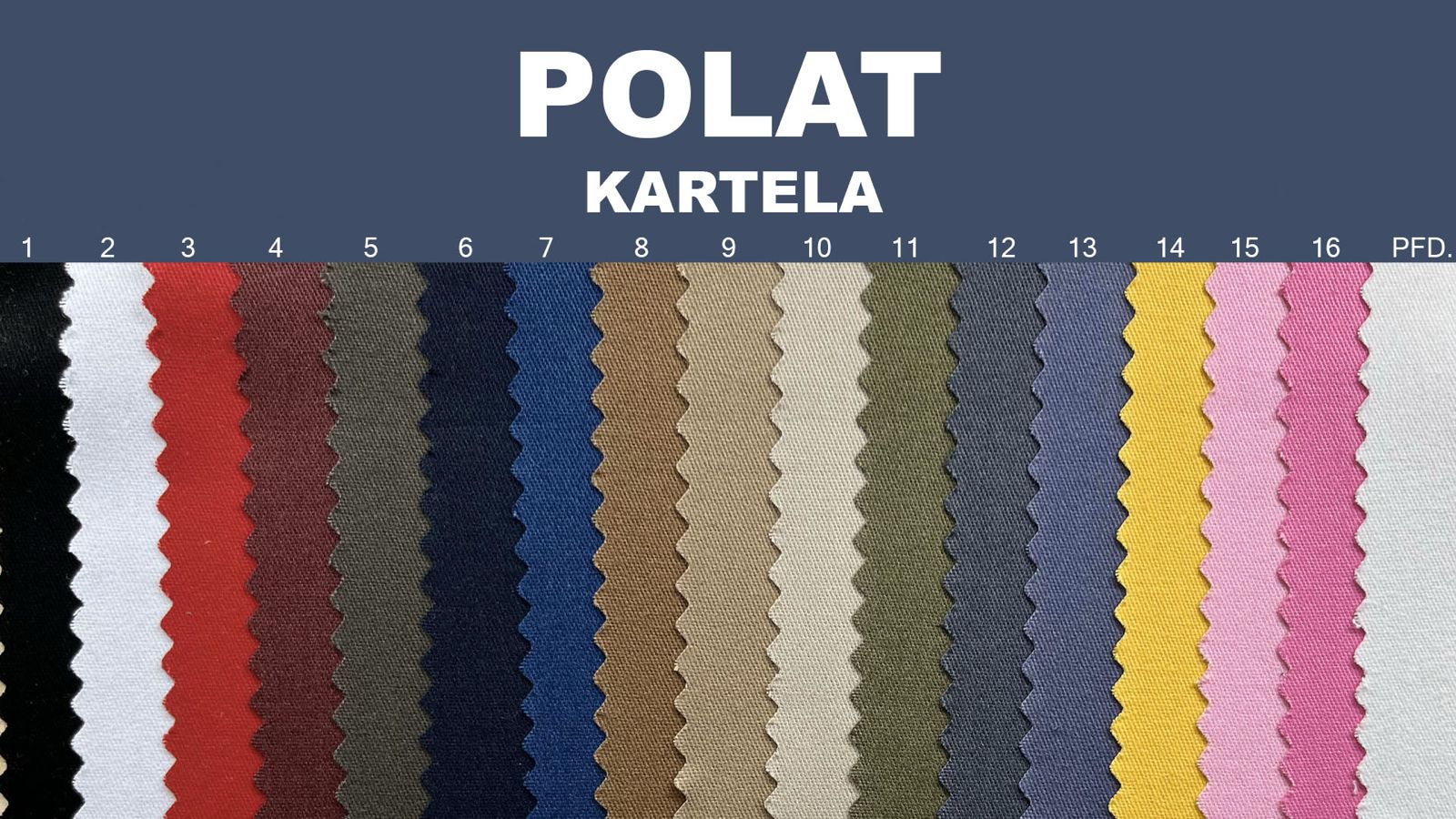Kumaş Kartelası dizimi